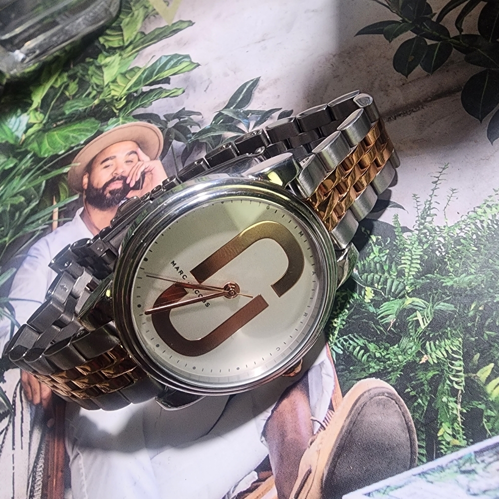 Marc Jacobs Mixed Metal Watch